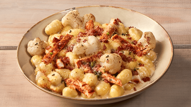 Smoked Bacon and Beer Cheese Gnocchi